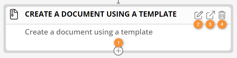 Scenario element configuration buttons